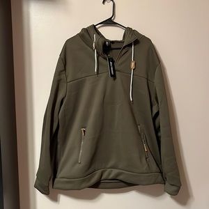 NWT Men’s Olive Green Hoodie